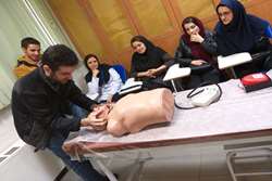 برگزاری کارگاه آموزشی احیای قلبی ریوی ویژه پرستاران در مرکز آموزشی درمانی بهارلو