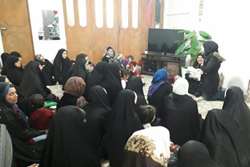 جلسه آموزشی تغذیه با شیر مادر در شهرستان اسلامشهر