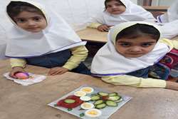 برگزاری هفته ملی بسیج تغذیه در مدارس چهاردانگه