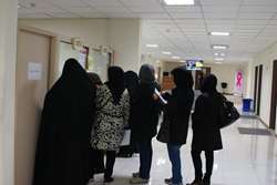 برگزاری کمپین سرطان صورتی در مجتمع بیمارستانی امام خمینی(ره)