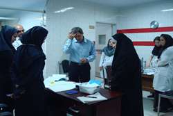 بازدید سرزده و شبانه دکتر حاجی محمودی از بیمارستان آرش