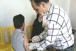واکسیناسیون تمامی مدجویان موسسه آوای امید حیات‌بخش