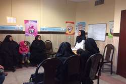  برگزاری جلسه آموزشی با موضوع اختلالات ناشی از کمبودید ونحوه نگهداری نمک یددار در شهر چهاردانگه