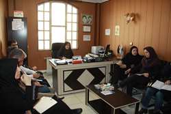 نشست اعضای کمیته پویش ملی مبارزه با سرطان در مرکز بهداشت جنوب تهران