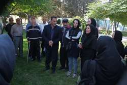 برگزاری همایش پیاده روی سالمندان در بوستان تقوی شهرستان اسلامشهر