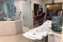 تمرین عملیاتی مدیریت خطر حوادث و بلایا در بیمارستان فارابی برگزار شد