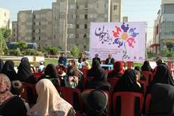 همایش صبحگاهی به مناسبت هفته جوان در بوستان مسکن مهر ضیاءآباد شهرستان اسلامشهر