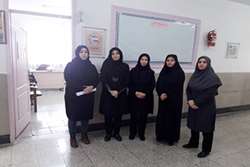 بازدید واحد سلامت نوجوانان، جوانان و مدارس مرکز بهداشت جنوب تهران از مدارس مروج سلامت