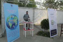 حضور شبکه بهداشت و درمان اسلامشهر در نمایشگاه پیشگیری از سوءمصرف مواد