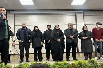 برگزاری مراسم گرامیداشت هفته ملی جوان و میلاد مبارک حضرت علی اکبر در شبکه بهداشت و درمان شهرستان ری 