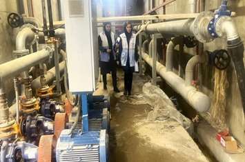 بازدید کارشناسان بهداشت محیط از بیمارستان ۴۰۰ تختخوابی در حال احداث اسلامشهر