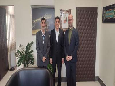 دیدار مدیر بیمارستان بهارلو با مدیرکل و مشاور خزانه‌داری شهرداری تهران