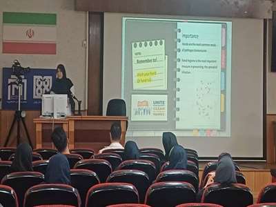 کلاس  آموزشی  اصول  کنترل  عفونت  برگزار  شد