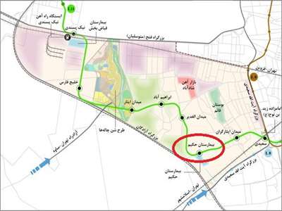 شروع عملیات ساخت خط11 مترو با اولویت ساخت ایستگاه بیمارستان حکیم