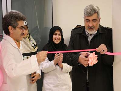 افتتاح دستگاه سنجش تراکم استخوان در بیمارستان تخصصی پوست رازی با حضور دکتر شروین بدو معاون درمان دانشگاه علوم پزشکی تهران