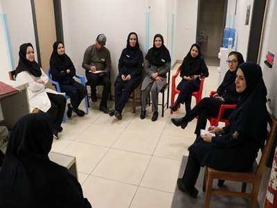 بازدیدمدیریتی ایمنی بیمار و کنترل عفونت از واحد نوردرمانی با تمرکز بر رفع چالش‌های خدماتی