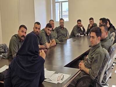 برگزاری دوره آموزشی خدمات بیمارستان در بیمارستان شهدای اسلامشهر