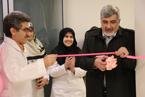 افتتاح دستگاه سنجش تراکم استخوان در بیمارستان تخصصی پوست رازی با حضور دکتر شروین بدو معاون درمان دانشگاه علوم پزشکی تهران