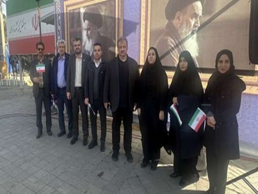 تجدید میثاق جامعه پزشکی شهرستان ری با آرمان‌های انقلاب اسلامی همزمان با آغاز دهه فجر