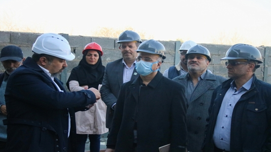 رییس بیمارستان فارابی از پروژه در حال ساخت مرکز آکادمیک این بیمارستان بازدید کرد 