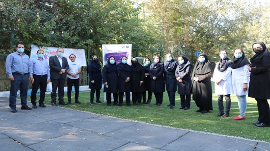 مسابقات پرتاب دارت بانوان بیمارستان فارابی 