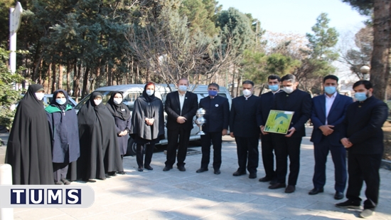 بیمارستان فارابی به قدوم خادمان آستان قدس رضوی متبرک شد 