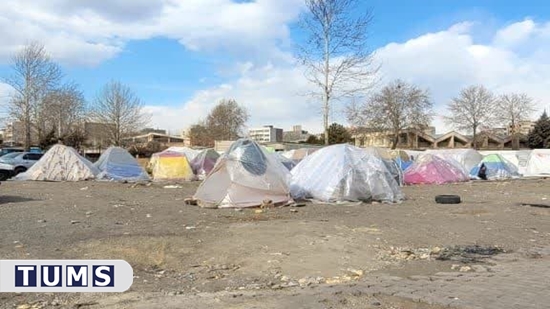 پایان خدمت رسانی کمپین کمک به زلزله زدگان شهرستان خوی در مرکز آموزشی درمانی بهارلو 