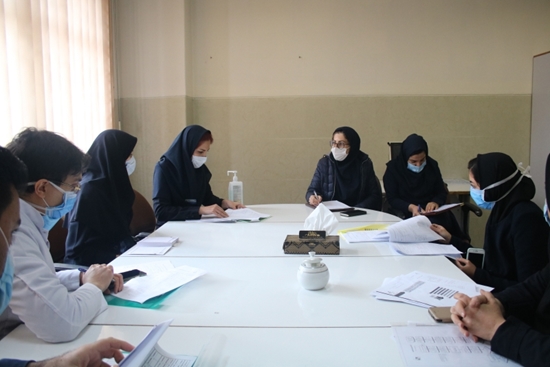 جلسه ارزیابی آمادگی بیمارستان فارابی در مدیریت بحران اپیدمی بیماری های عفونی برگزار شد 