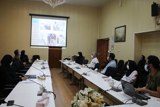  جلسه تیرماه 99 کمیته بهداشت محیط بیمارستان فارابی 