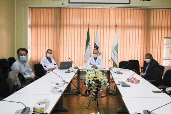 جلسه شورای اجرایی گروه چشم پزشکی بیمارستان فارابی برگزار شد 