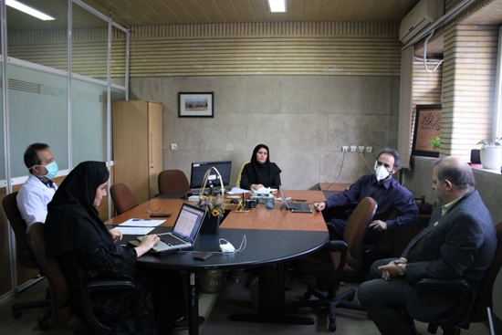 اولین جلسه توسعه منابع و بودجه حوزه پژوهش در بیمارستان فارابی 
