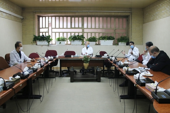جلسه هیئت رییسه بیمارستان فارابی با موضوع مدیریت منابع و مصارف برگزار شد 