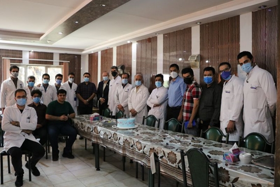 روز پزشک در پاویون دستیاران بیمارستان فارابی 