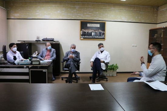 جلسه مصاحبه پذیرش فلوشیپ بین الملل گروه رتین بیمارستان فارابی برگزار شد 