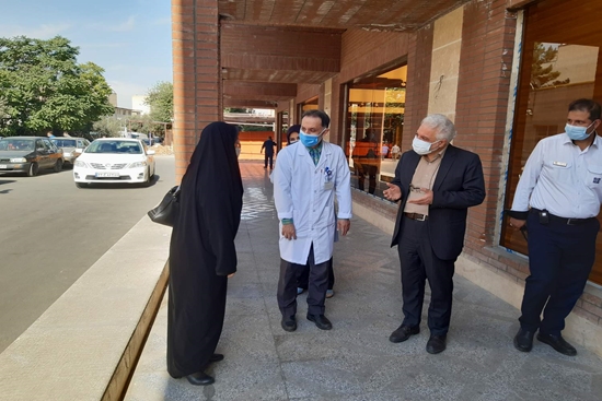 بازدید دکتر شانه ساز، دکتر محمدی، دکتر محمد حسینی،دکتر حاجی محمودی، از داروخانه های بیمارستان سینا 