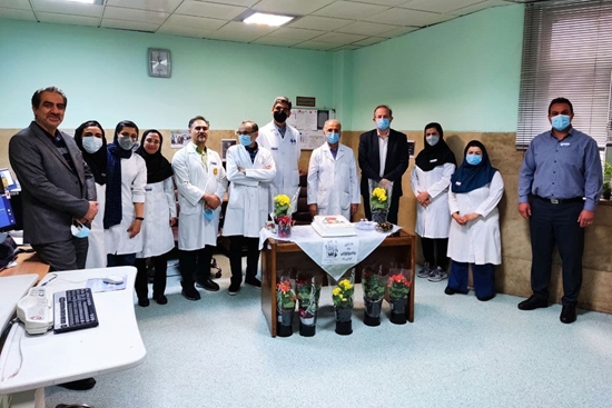 مراسم گرامیداشت روز جهانی رادیولوژی در بیمارستان فارابی برگزار شد 