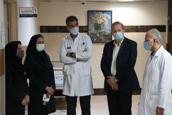 پایگاه واکسیناسیون بیمارستان فارابی 