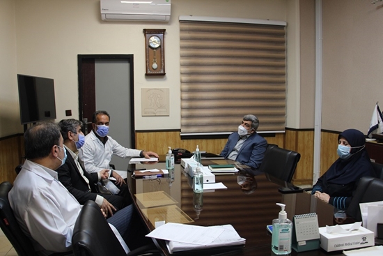 جلسه تیم رهبری و مدیریت بیمارستان مرکز طبی کودکان در دفتر ریاست برگزار شد. 