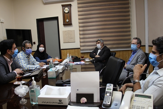 جلسه کمیته رهبری و مدیریت بیمارستان مرکز طبی2 حکیم 