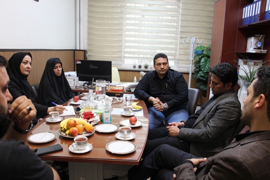 نشست مدیر مرکز طبی کودکان با شهردار ناحیه دو منطقه شش تهران 