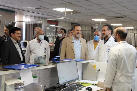 بازدید نوروزی رئیس دانشگاه علوم پزشکی تهران از بیمارستان مرکز طبی کودکان، قطب علمی جامع طب کودکان 