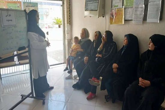 برگزاری آموزش جوانی جمعیت مرکز بهداشت جنوب تهران در محله و پایگاه‌های اکبرآباد 