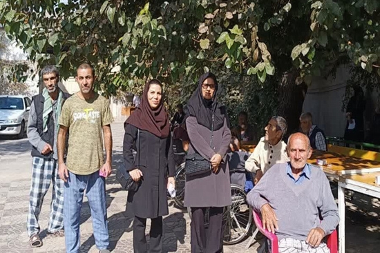 بازدید کارشناس مسئول واحد بهداشت خانواده و جمعیت مرکز بهداشت جنوب تهران از مرکز نگهداری سالمندان 