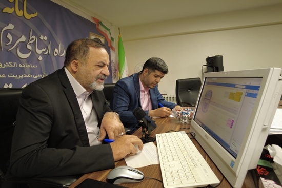 ارتباط مستقیم رئیس دانشگاه علوم پزشکی تهران با مردم 