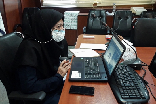 برگزاری جلسه آموزشی مجازی با عنوان بانک شیر مادر در شهرستان اسلامشهر 