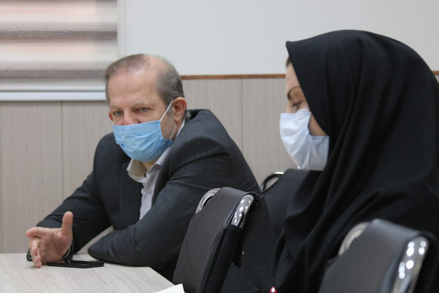 جلسه کمیته مدیریت و فناوری اطلاعات سلامت بیمارستان فارابی برگزار شد 