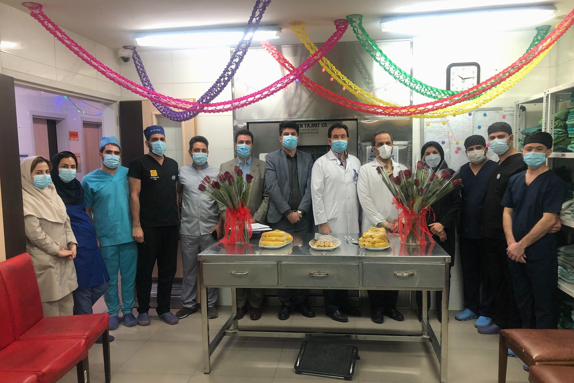 گرامیداشت هفته استریلیزاسیون مجتمع بیمارستانی یاس 