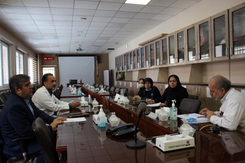 برگزاری جلسه کمیته منابع انسانی  مرکز طبی کودکان-قطب علمی طب کودکان 