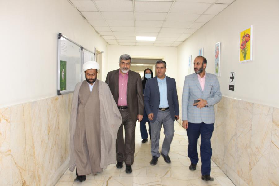 عیادت از بیماران در هفته وحدت و به مناسبت ایام مبارک ولادت حضرت رسول (ص) و امام جعفر صادق(ع) 