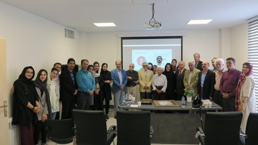 برگزاری اولین سخنرانی در محل مرکز تحقیقات نورولوژی شناختی و نوروسایکیاتری دانشگاه علوم پزشکی تهران بیمارستان روزبه 